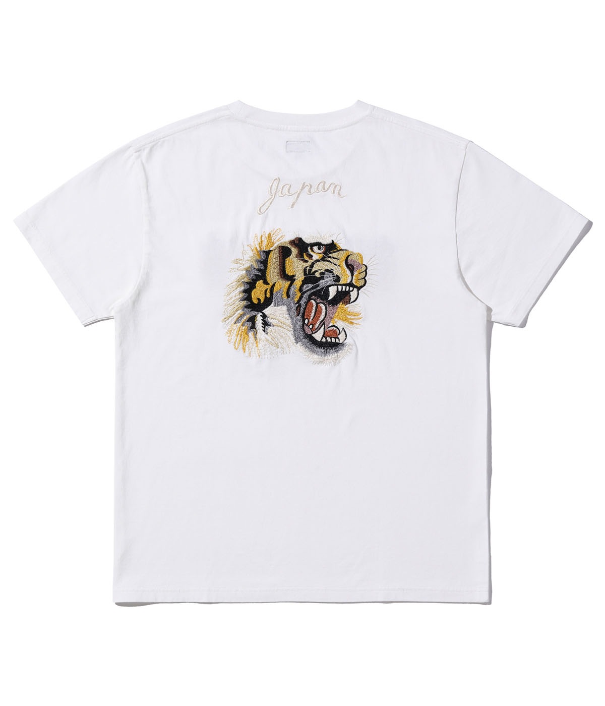 Lot No. TT79391 / SUKA T-SHIRT EMBROIDERED ��TIGER HEAD��