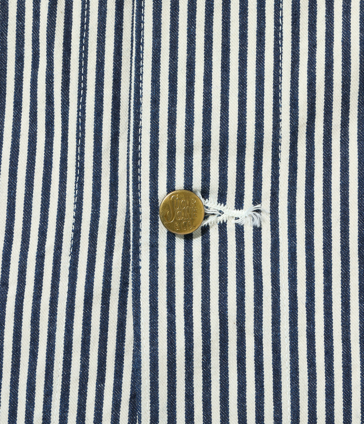 Lot No. SC15656 / 11oz. HICKORY STRIPE WORK COAT