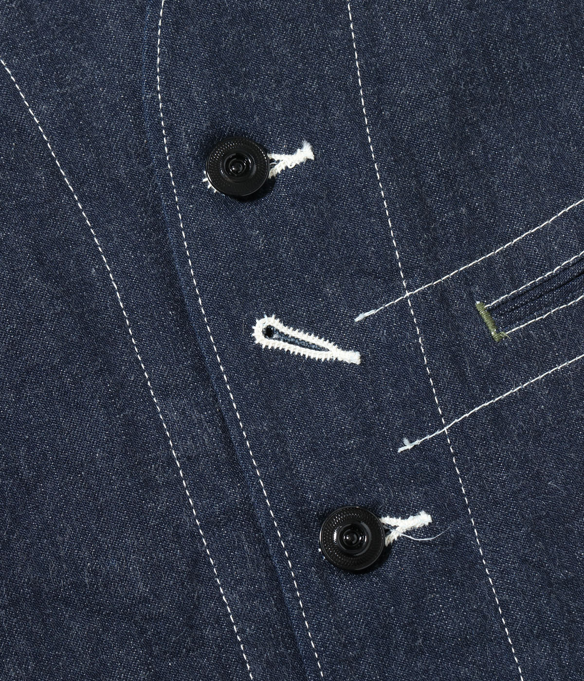 Lot No. SC15702 / 11oz. BLUE DENIM WORK VEST