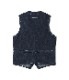 Lot No. SC15702 / 11oz. BLUE DENIM WORK VEST