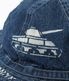 Lot No. BR02850 / HAT, WORKING, DENIM VINTAGE WASHED STENCIL