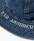 Lot No. BR02850 / HAT, WORKING, DENIM VINTAGE WASHED STENCIL