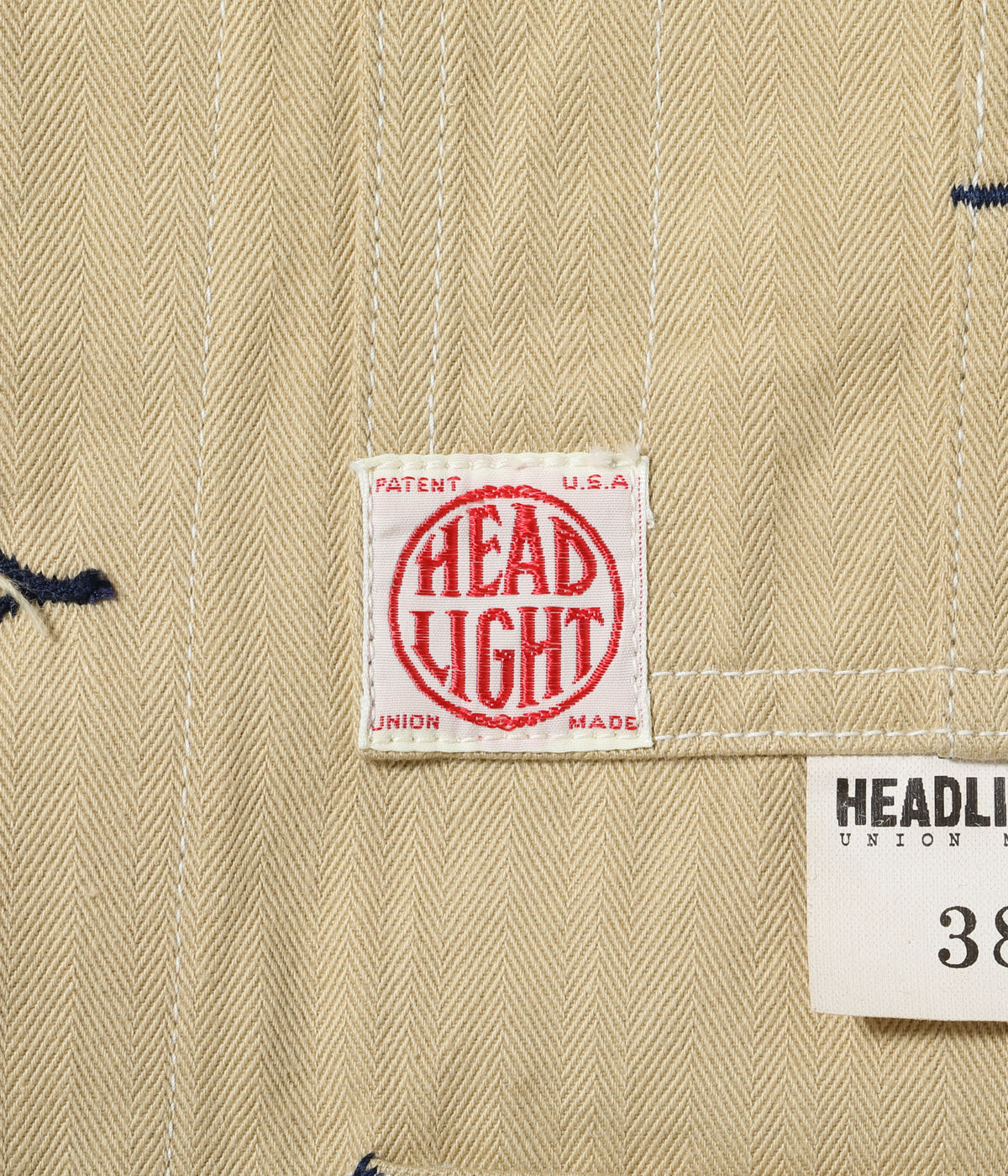 Lot No. HD15909 / HEADLIGHT 10oz. RANDOM HBT WORK VEST