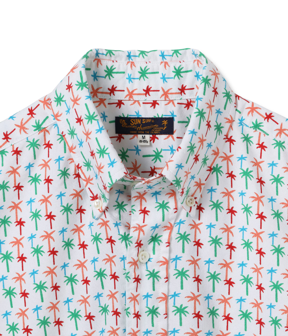Lot No. SS39745 / COOLMAX��� OXFORD B.D. SHIRT ��PALM TREE��