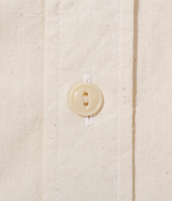 Lot No. SC27851 / WHITE CHAMBRAY WORK SHIRT (LONG SLEEVE)