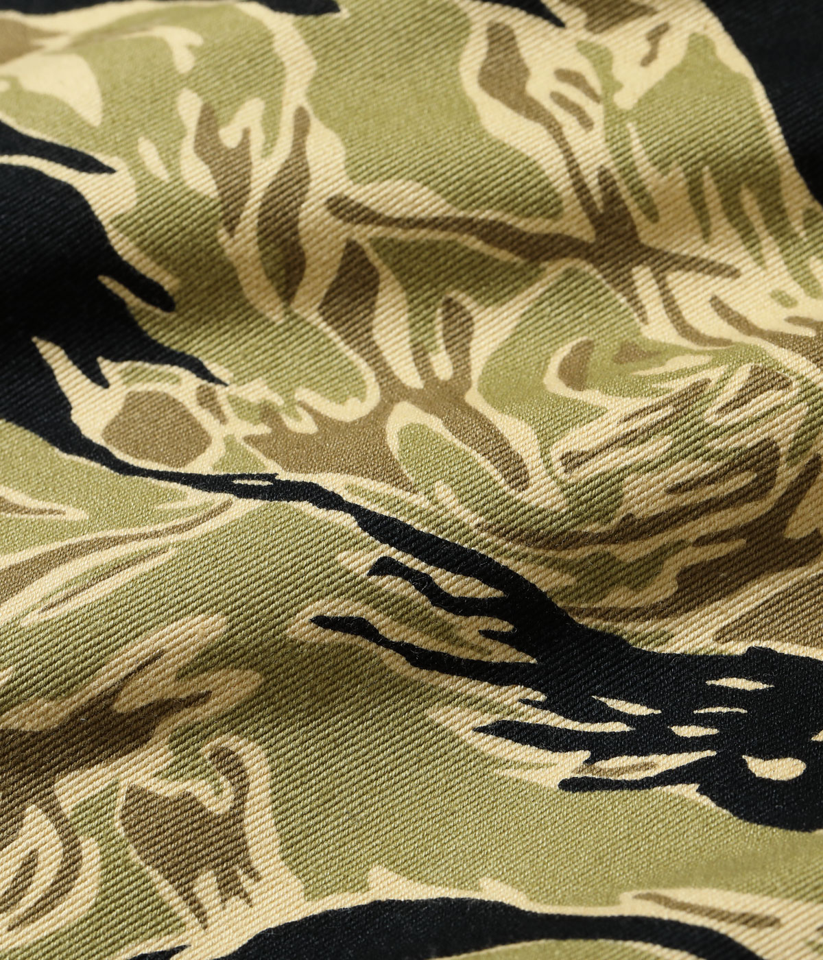 Lot No. BR15885 / JACKET, MAN'S FIELD, M-65 TIGER CAMOUFLAGE CIVILIAN MODEL