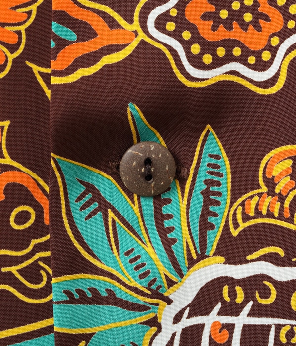 Lot No. SS38808 / RAYON HAWAIIAN SHIRT ��TIME TO LUAU��