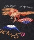 Lot No. TT79392 / SUKA T-SHIRT EMBROIDERED ��EAGLE & Mt. FUJI��