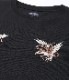 Lot No. TT79392 / SUKA T-SHIRT EMBROIDERED ��EAGLE & Mt. FUJI��