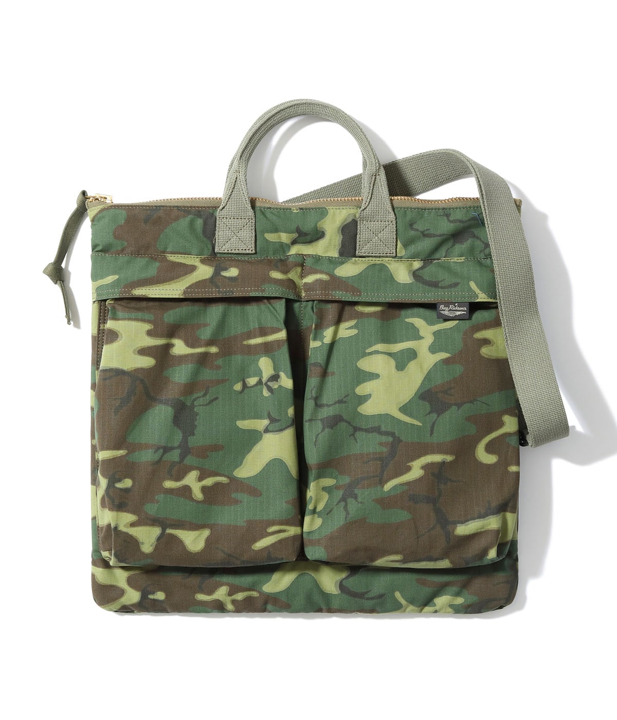 Lot No. BR02841 / ERDL CAMOUFLAGE HELMET BAG - BUZZ RICKSON'S,BUZZ