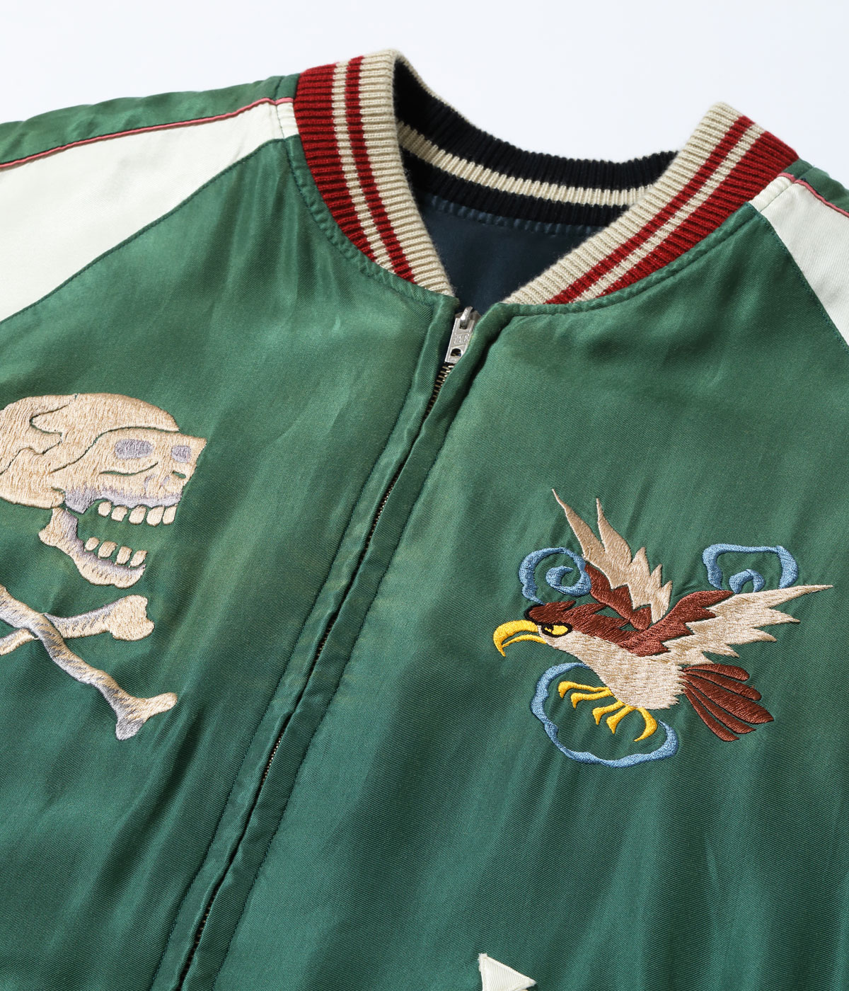 2026ǯ4��7������ / Lot No. TT15878-119 / Mid 1950s Style Acetate Souvenir Jacket ��TIGER HEAD�� �� ��CHEVY LOVER�� (AGING MODEL)