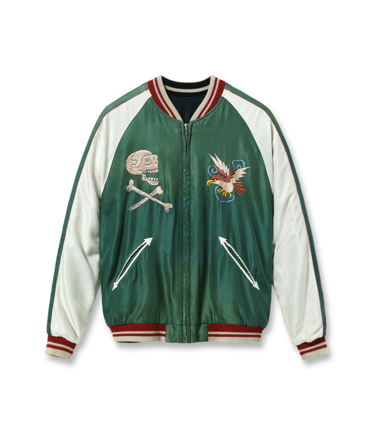 2026ǯ4��7������ / Lot No. TT15878-119 / Mid 1950s Style Acetate Souvenir Jacket ��TIGER HEAD�� �� ��CHEVY LOVER�� (AGING MODEL)