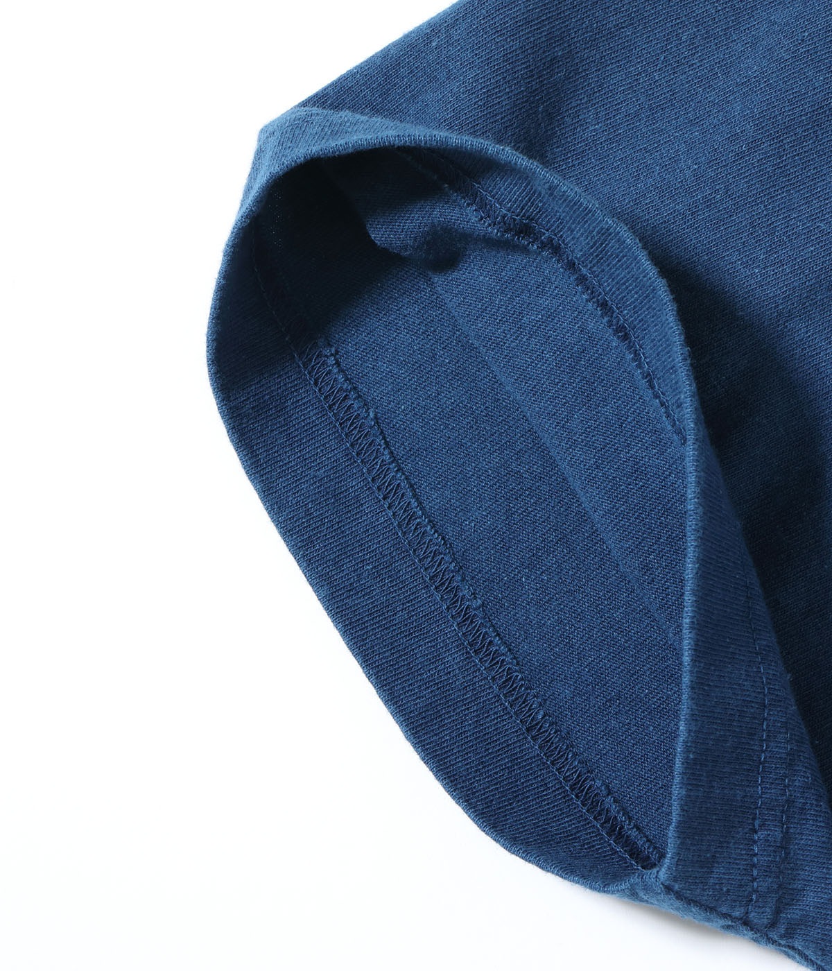 Lot No. SC79535 / FICTION ROMANCE IDIGO DYE POCKET T-SHIRT