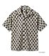 Lot No. SS39697 / COTTON BROAD HAWAIIAN SHIRT ��NAVY'S CHEVRON��