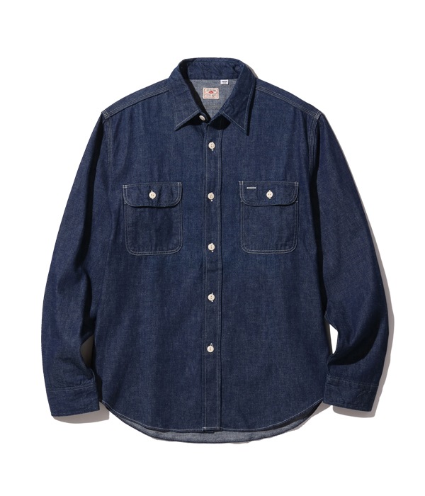 Lot No. SC27852 / BLUE DENIM WORK SHIRT