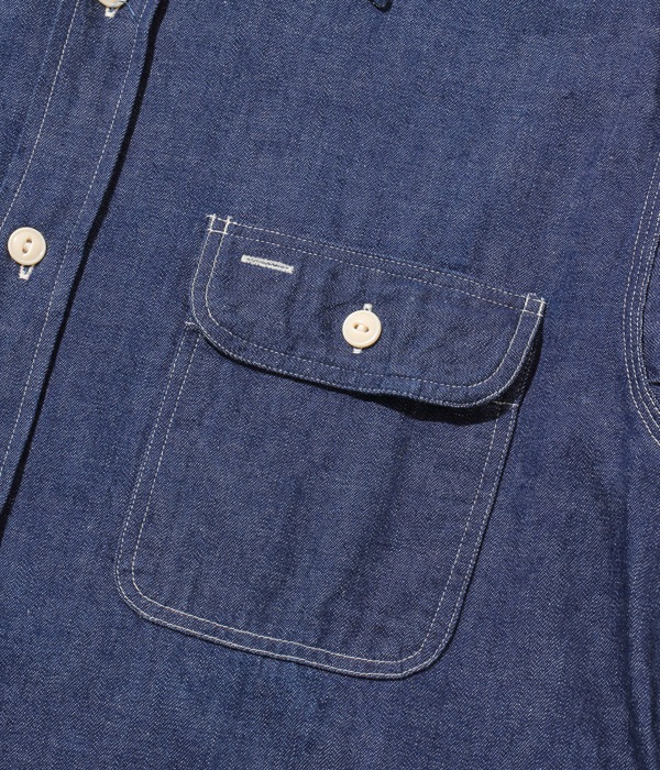 Lot No. SC27852 / BLUE DENIM WORK SHIRT