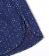 Lot No. SC38702 / FICTION ROMANCE 4.5oz. INDIGO "CASINO STRIPE" WORK SHIRT (SHORT SLEEVE)