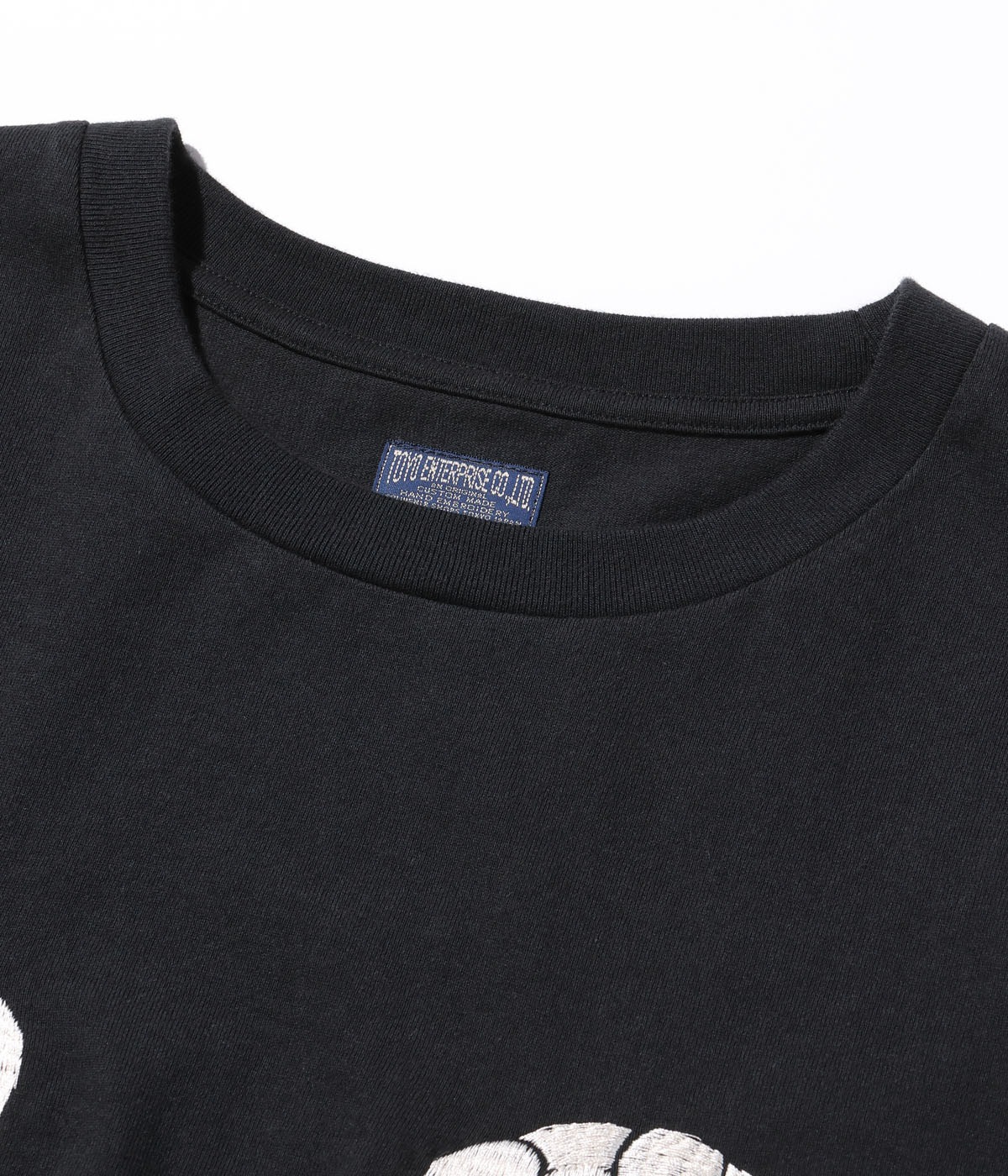 Lot No. TT79393 / SUKA POCKET T-SHIRT EMBROIDERED SKULL & SNAKE