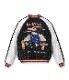 Lot No. TT15544-128 / Late 1950s Style Velveteen Souvenir Jacket MOUNTAIN GOAT  ALASKAN FLAG