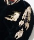 Lot No. TT15544-128 / Late 1950s Style Velveteen Souvenir Jacket MOUNTAIN GOAT  ALASKAN FLAG