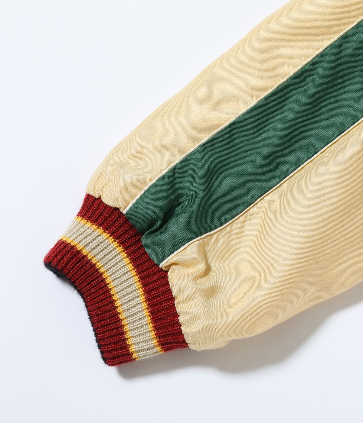 Lot No. TT15793-128 / Mid 1950s Style Acetate Souvenir Jacket SNAKE & SKULL  DRAGON HEAD (AGING MODEL)