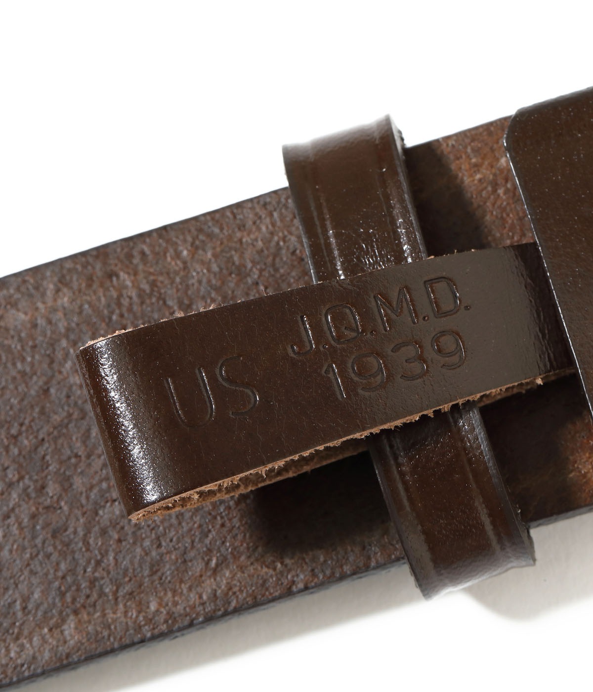 Lot No. BR02901 / BELT, LEATHER, ENLISTED MAN'S