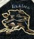 2026ǯ��������ͽ�� / Lot No. TT15974-145 / Late 1950s Style Velveteen Souvenir Jacket ��POLAR BEAR�� �� ��ALASKA MAP��