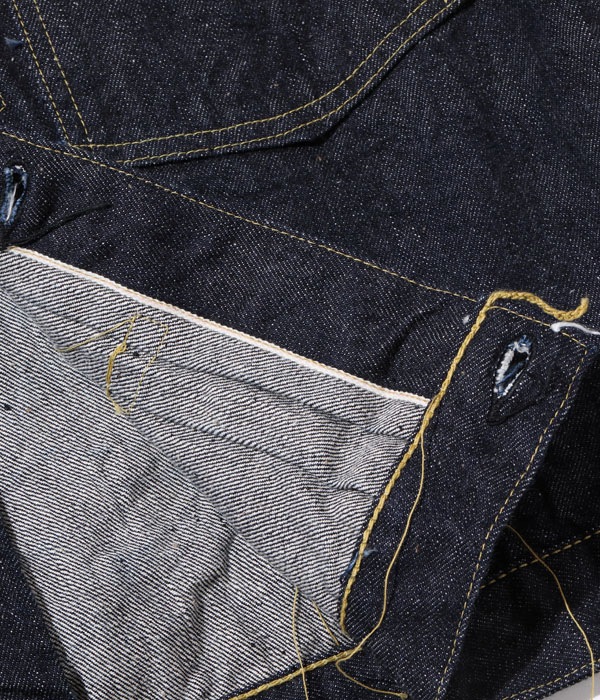 Lot No. SC11944US / SUGAR CANE Made in USA 13oz. BLUE DENIM BLOUSE S1944 MODEL