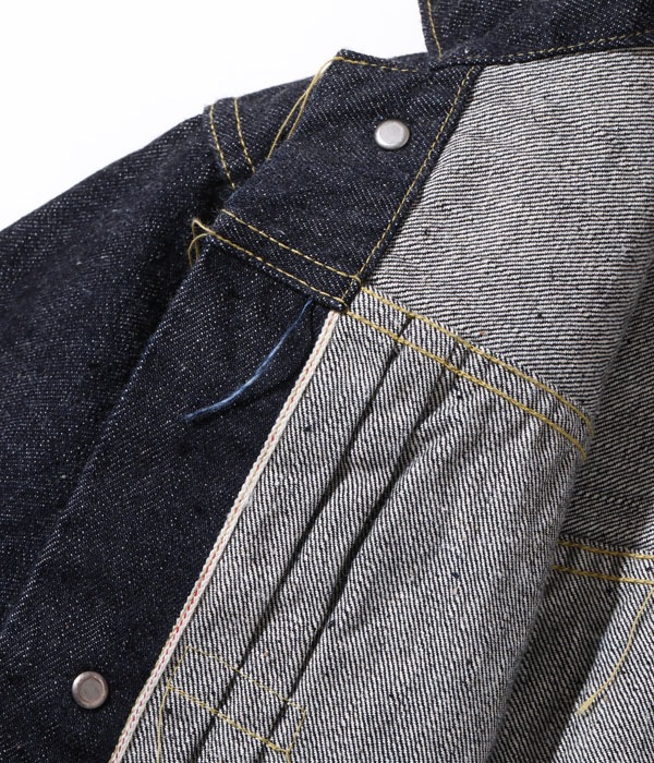 Lot No. SC11944US / SUGAR CANE Made in USA 13oz. BLUE DENIM BLOUSE S1944 MODEL