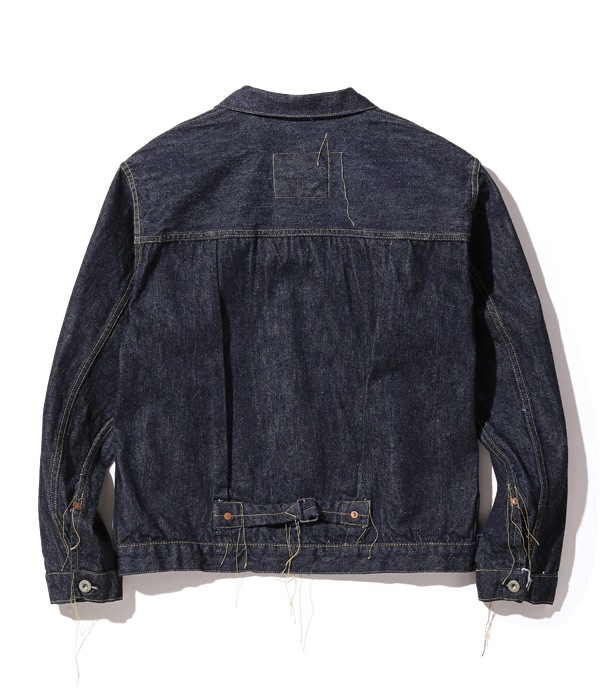 Lot No. SC11944US / SUGAR CANE Made in USA 13oz. BLUE DENIM BLOUSE S1944 MODEL