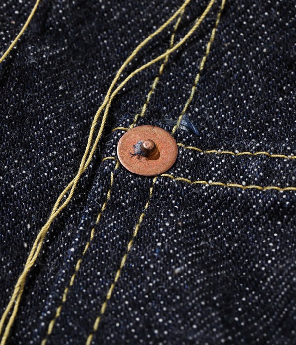 Lot No. SC11944US / SUGAR CANE Made in USA 13oz. BLUE DENIM BLOUSE S1944 MODEL