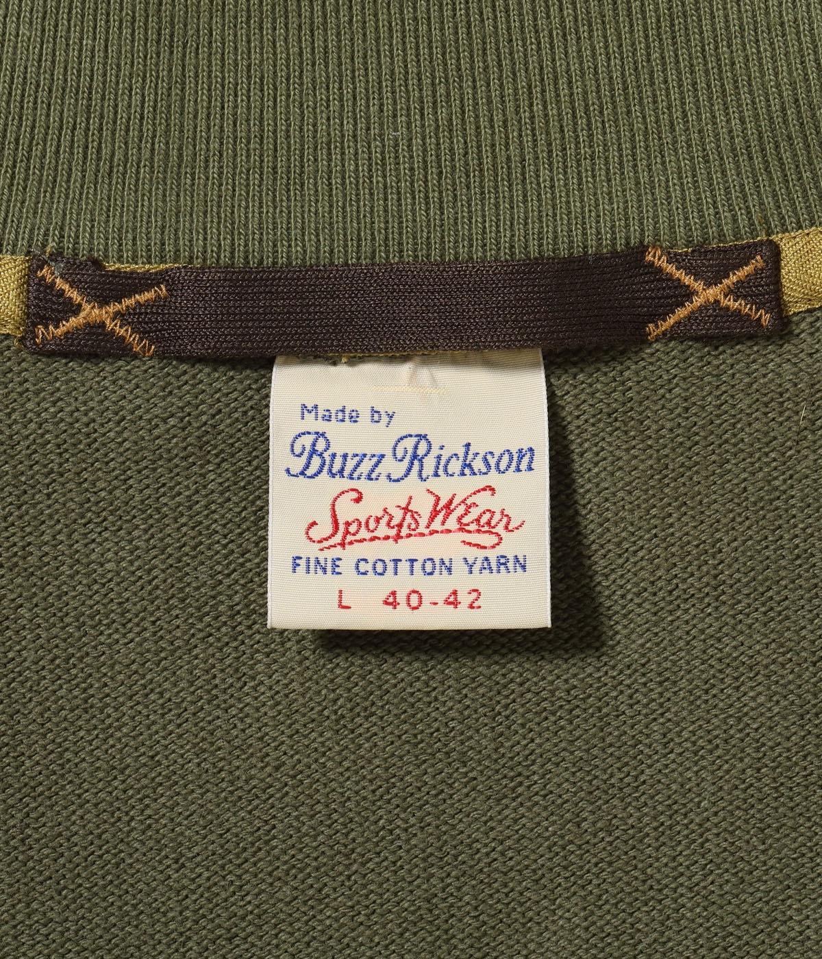 Lot No. BR69444 / C-2 TYPE HEAVY COTTON JERSEY