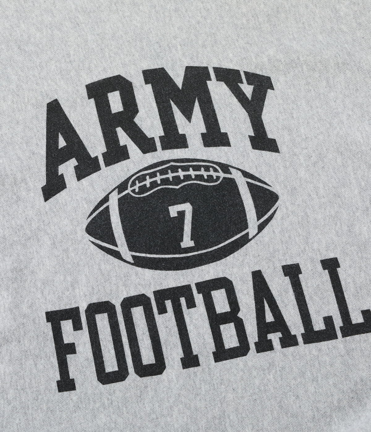 Lot No. BR69644 / HORIZONTAL KNITTING SWEAT SHIRT ��ARMY FOOTBALL��