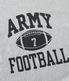 Lot No. BR69644 / HORIZONTAL KNITTING SWEAT SHIRT ��ARMY FOOTBALL��
