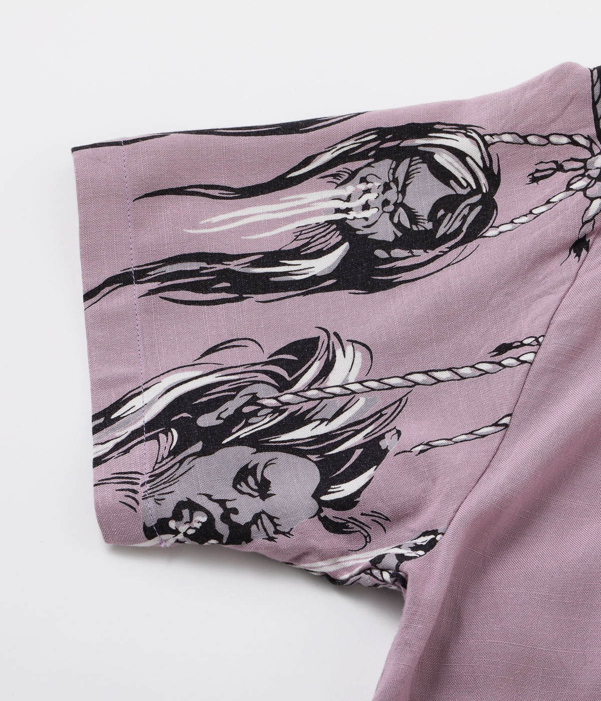 2026ǯ�ղ�����ͽ�� / Lot No. SH39704 / HOPSACK RAYON PULLOVER SHIRT ��SHRUNKEN HEAD��