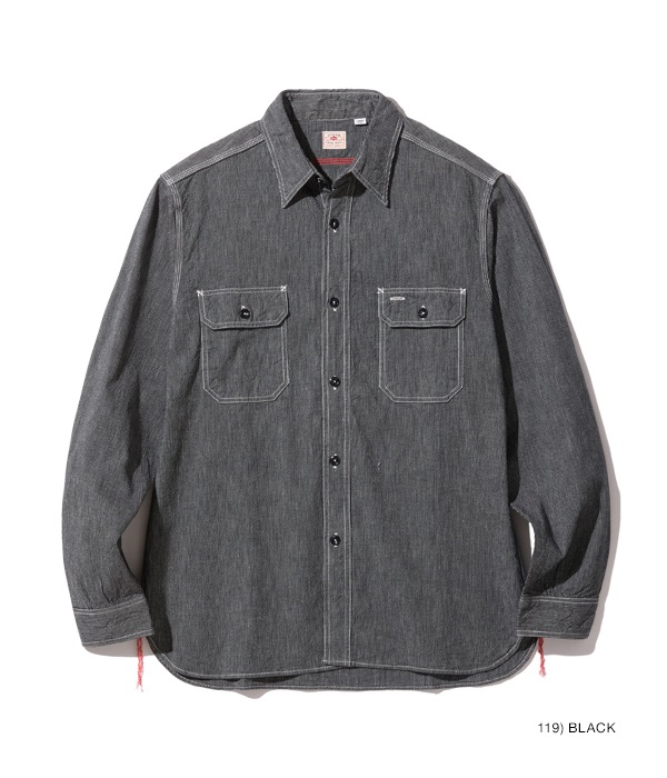Lot No. SC25511 / JEAN CORD WORK SHIRT (LONG SLEEVE)
