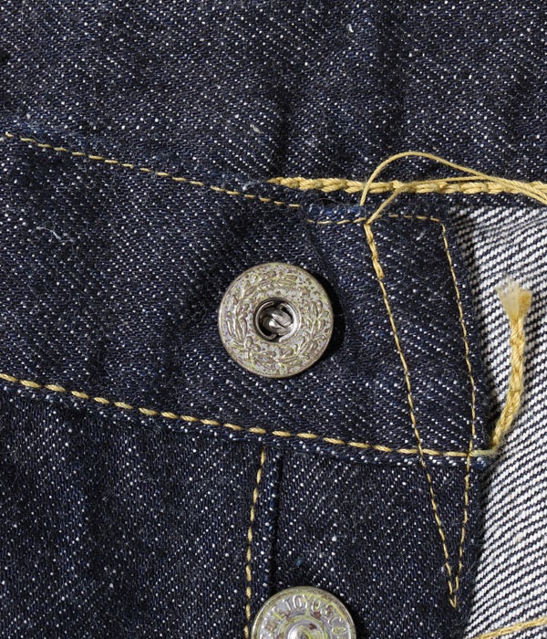 Lot No. SC41944US / SUGAR CANE Made in USA 13oz. BLUE DENIM WAIST OVERALLS S1944 MODEL