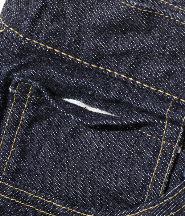 Lot No. SC41944US / SUGAR CANE Made in USA 13oz. BLUE DENIM WAIST OVERALLS S1944 MODEL