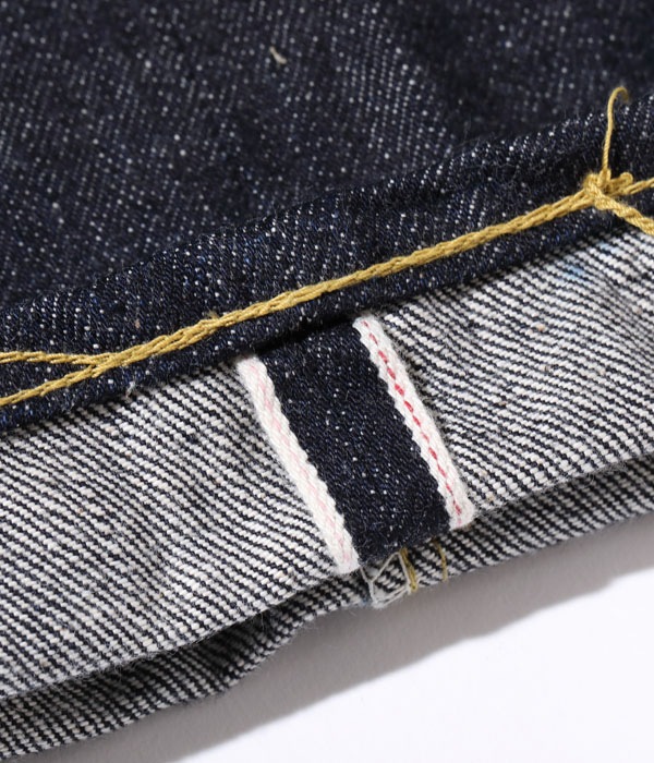 Lot No. SC41944US / SUGAR CANE Made in USA 13oz. BLUE DENIM WAIST OVERALLS S1944 MODEL