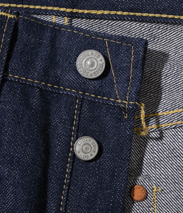 Lot No. SC49007 / SUGAR CANE Super ��Denim�� Collectibles #07 13.5oz. BLUE DENIM WAIST OVERALLS ��1946�� MODEL