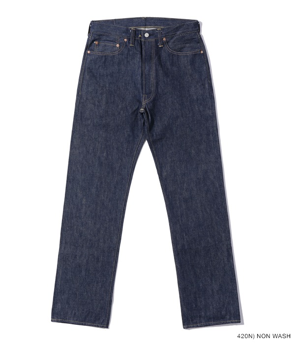 Lot No. SC49007 / SUGAR CANE Super ��Denim�� Collectibles #07 13.5oz. BLUE DENIM WAIST OVERALLS ��1946�� MODEL