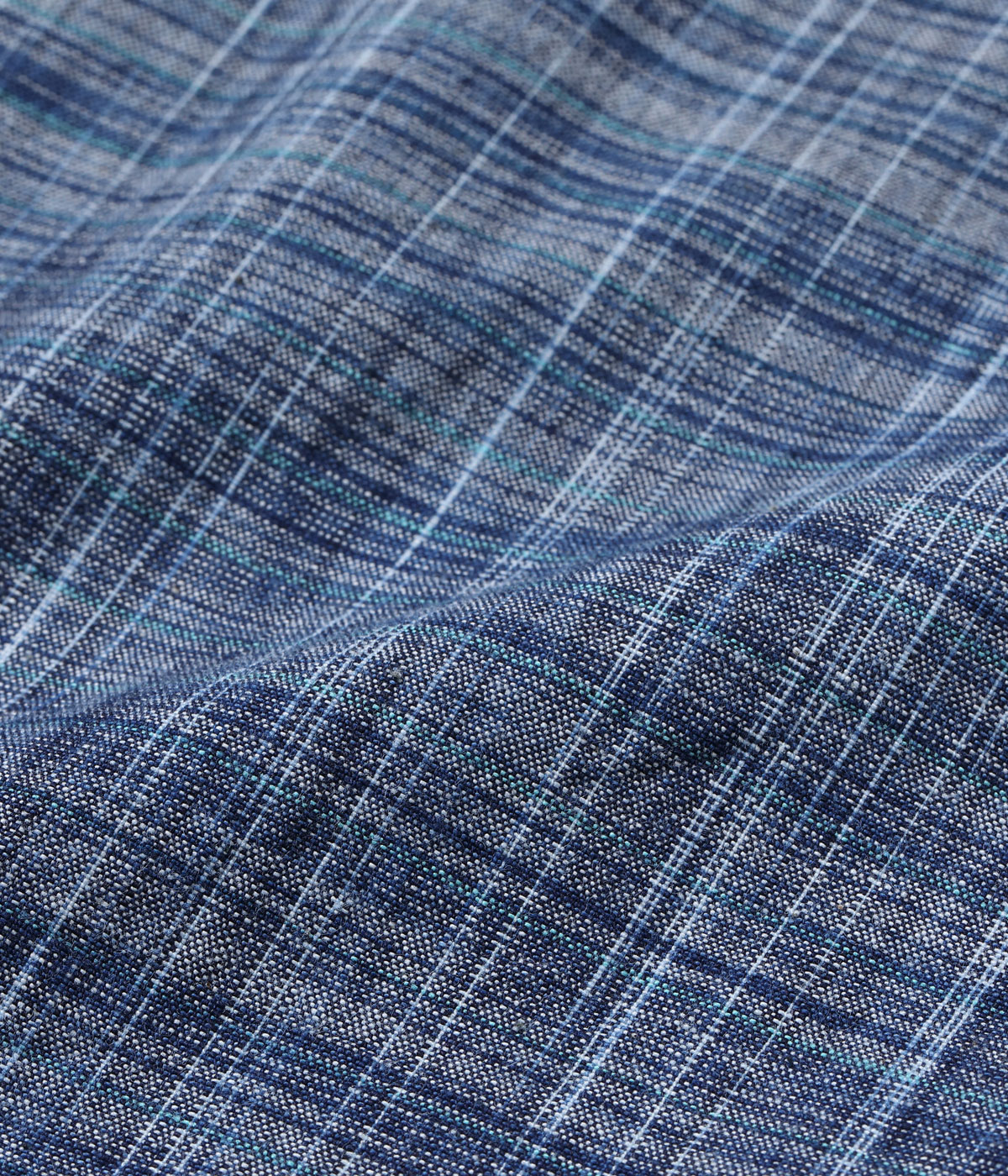 Lot No. SC29264 / FICTION ROMANCE 6.9oz. INDIGO KASURI WORK SHIRT