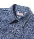 Lot No. SC29264 / FICTION ROMANCE 6.9oz. INDIGO KASURI WORK SHIRT