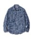 Lot No. SC29264 / FICTION ROMANCE 6.9oz. INDIGO KASURI WORK SHIRT
