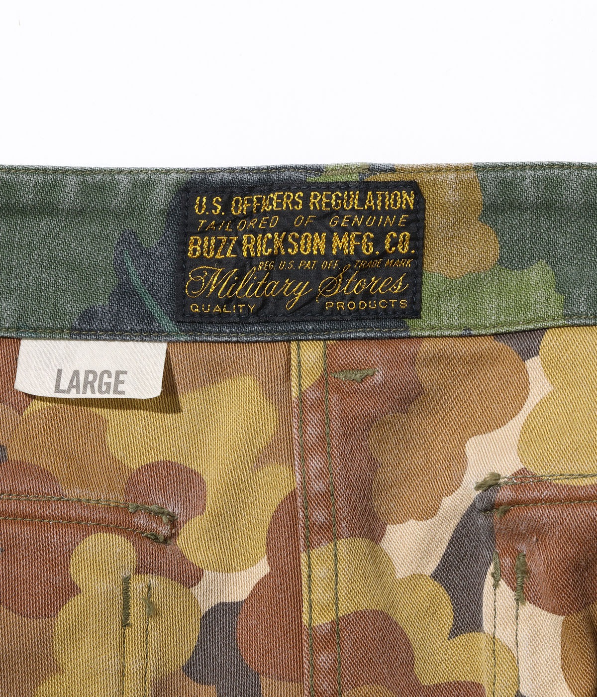 Lot No. BR52543 / MITCHELL PATTERN CAMOUFLAGE SHORTS CIVILIAN MODEL