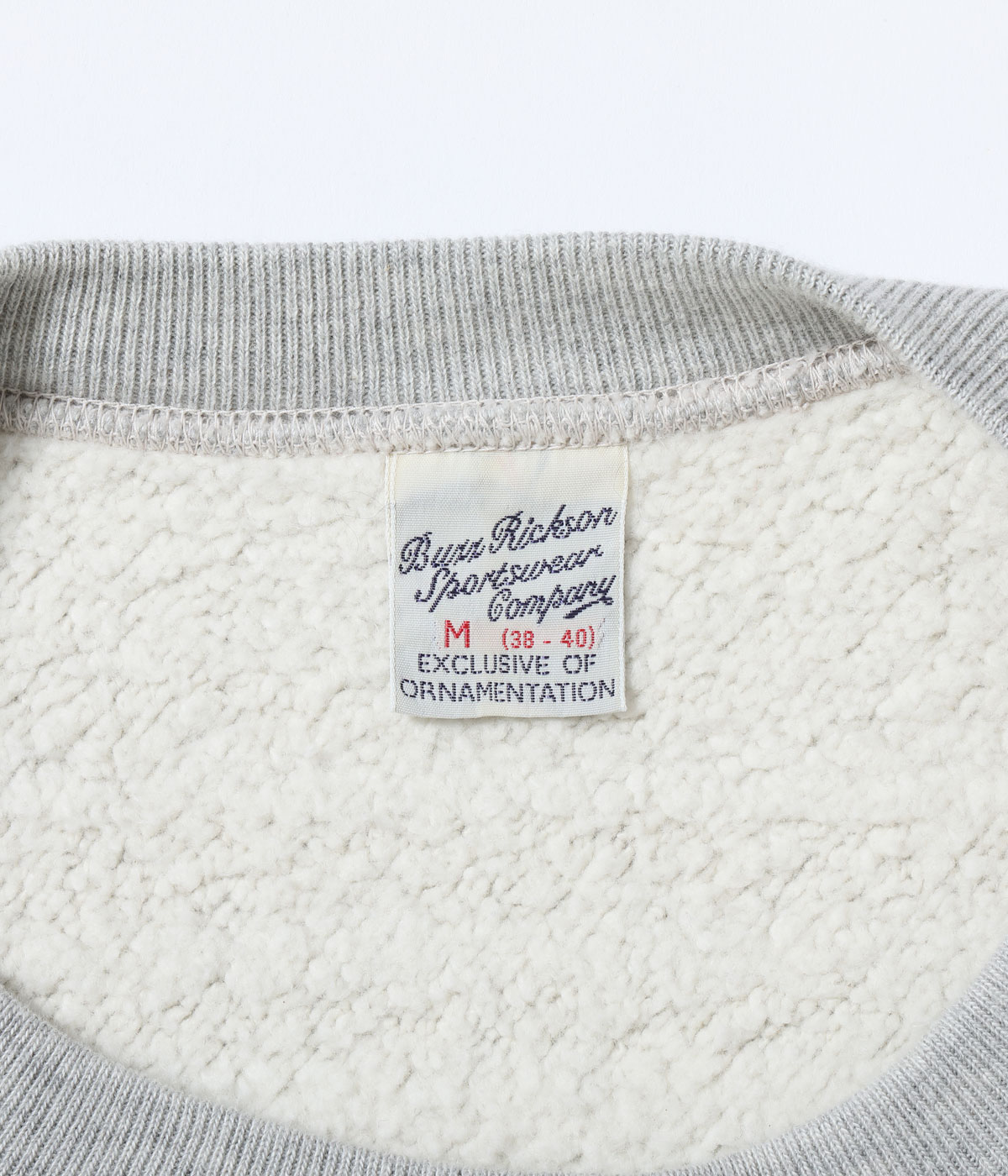 Lot No. BR69645 / HORIZONTAL KNITTING SWEAT SHIRT ��CVA-67 J.F. KENNEDY��