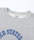 Lot No. BR69645 / HORIZONTAL KNITTING SWEAT SHIRT ��CVA-67 J.F. KENNEDY��