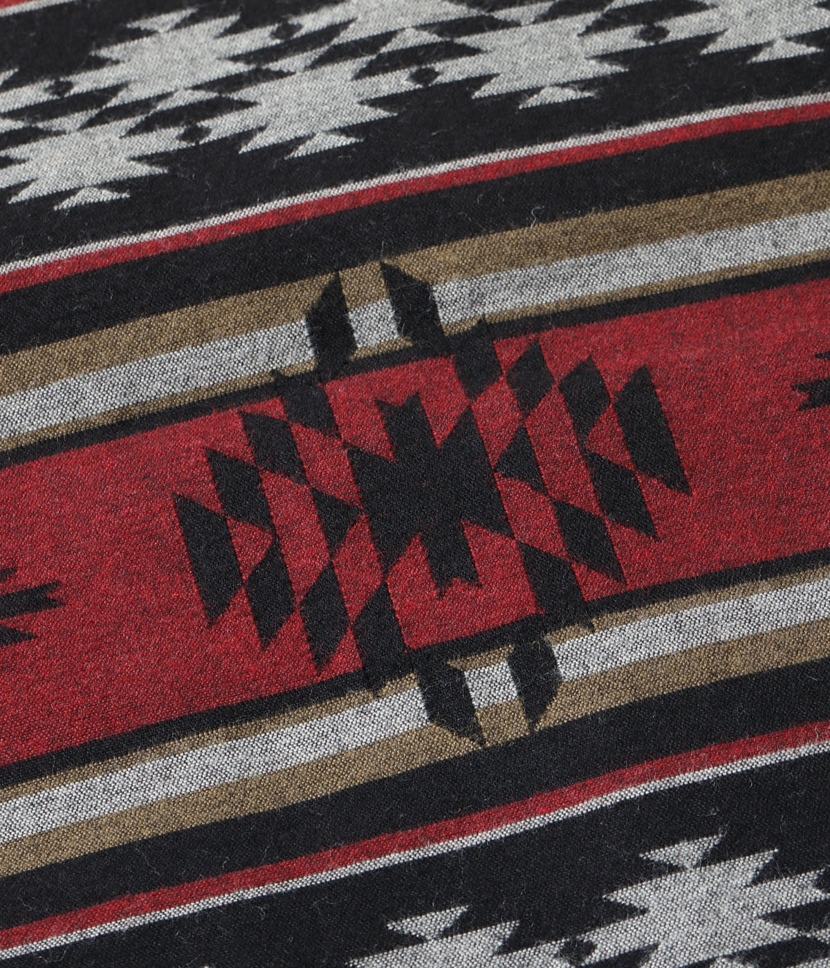 Lot No. SC15827 / NATIVE AMERICAN WOOL COTTON JACQUARD PADDED WORK COAT