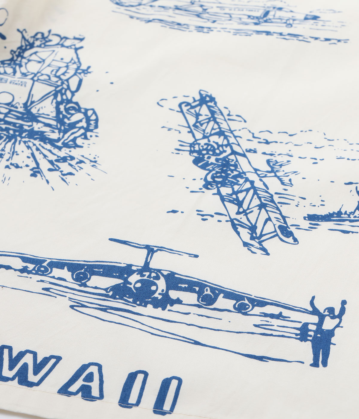 Lot No. SS39698 / COTTON BROAD HAWAIIAN SHIRT ��ISLAND AVIATION��