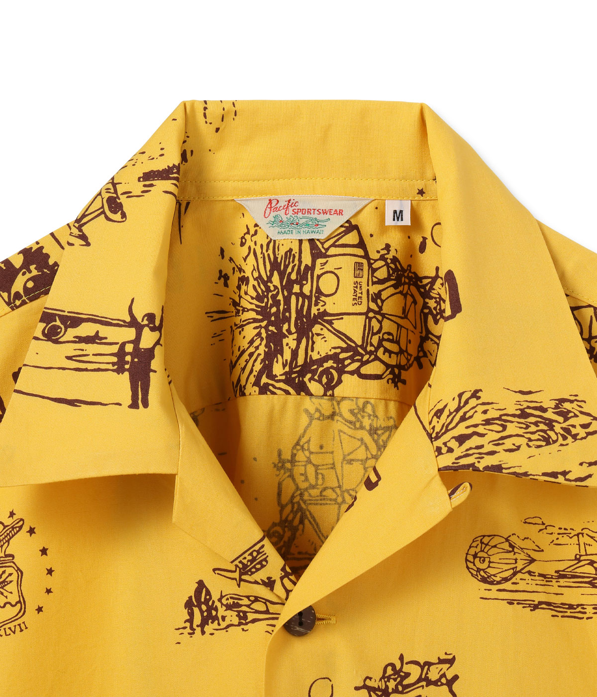 Lot No. SS39698 / COTTON BROAD HAWAIIAN SHIRT ��ISLAND AVIATION��